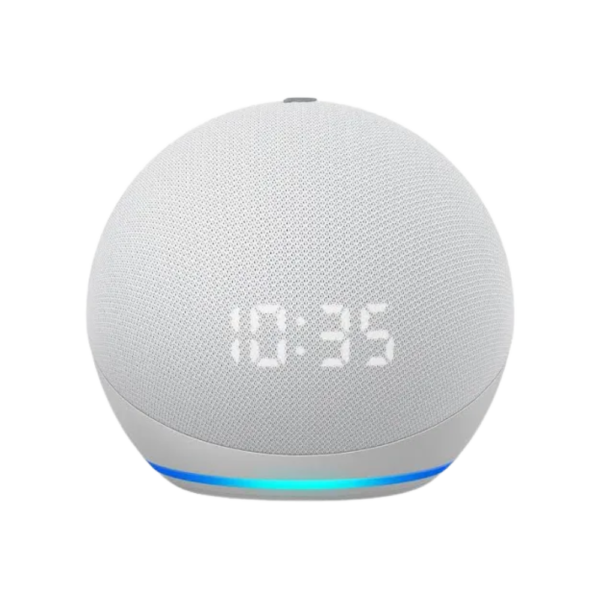 ALEXA ECHO DOT 5ª GERAÇÃO COM RELÓGIO