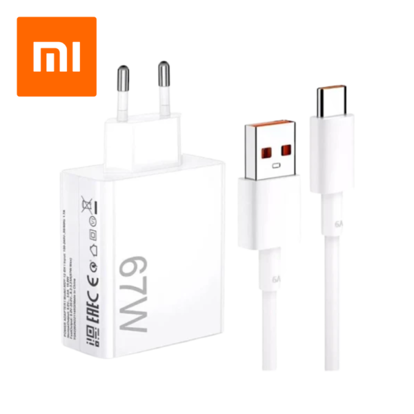 CARREGADOR XIAOMI 67W TURBO