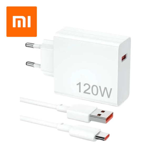 CARREGADOR XIAOMI 120W ULTRA TURBO