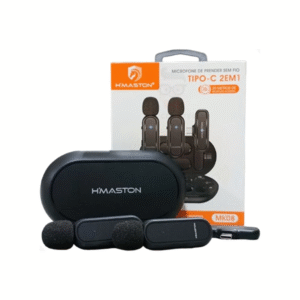 MICROFONE DE LAPELA H'MASTON TIPO-C 2EM1