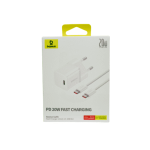 FONTE COM CABO C+C BASEUS 20W SAIDA C