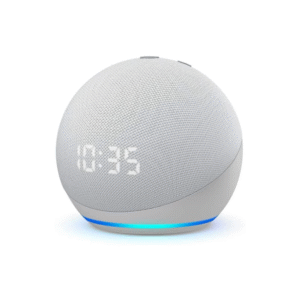 AMAZON ECHO DOT 5TH GEN - COM RELÓGIO