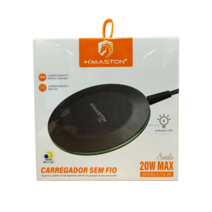CARREGADOR SEM FIO 20W MAX H'MASTON